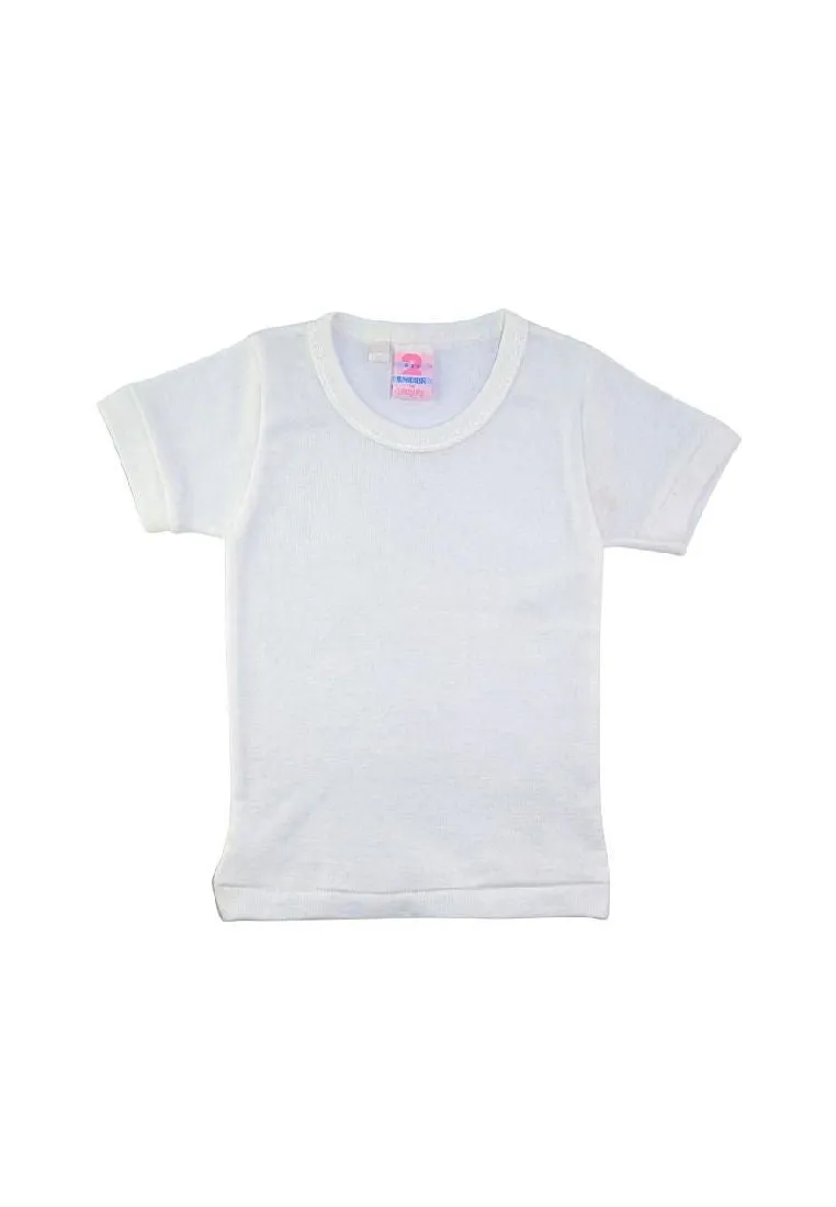 3 piece Plain Round Neck T-shirt