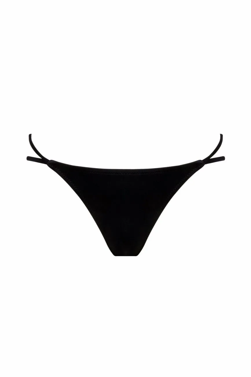 63063 Black Bikini Bottoms