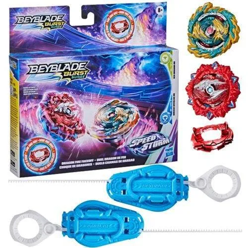 Beyblade Burst Surge Speedstorm Dragon Fire Faceoff