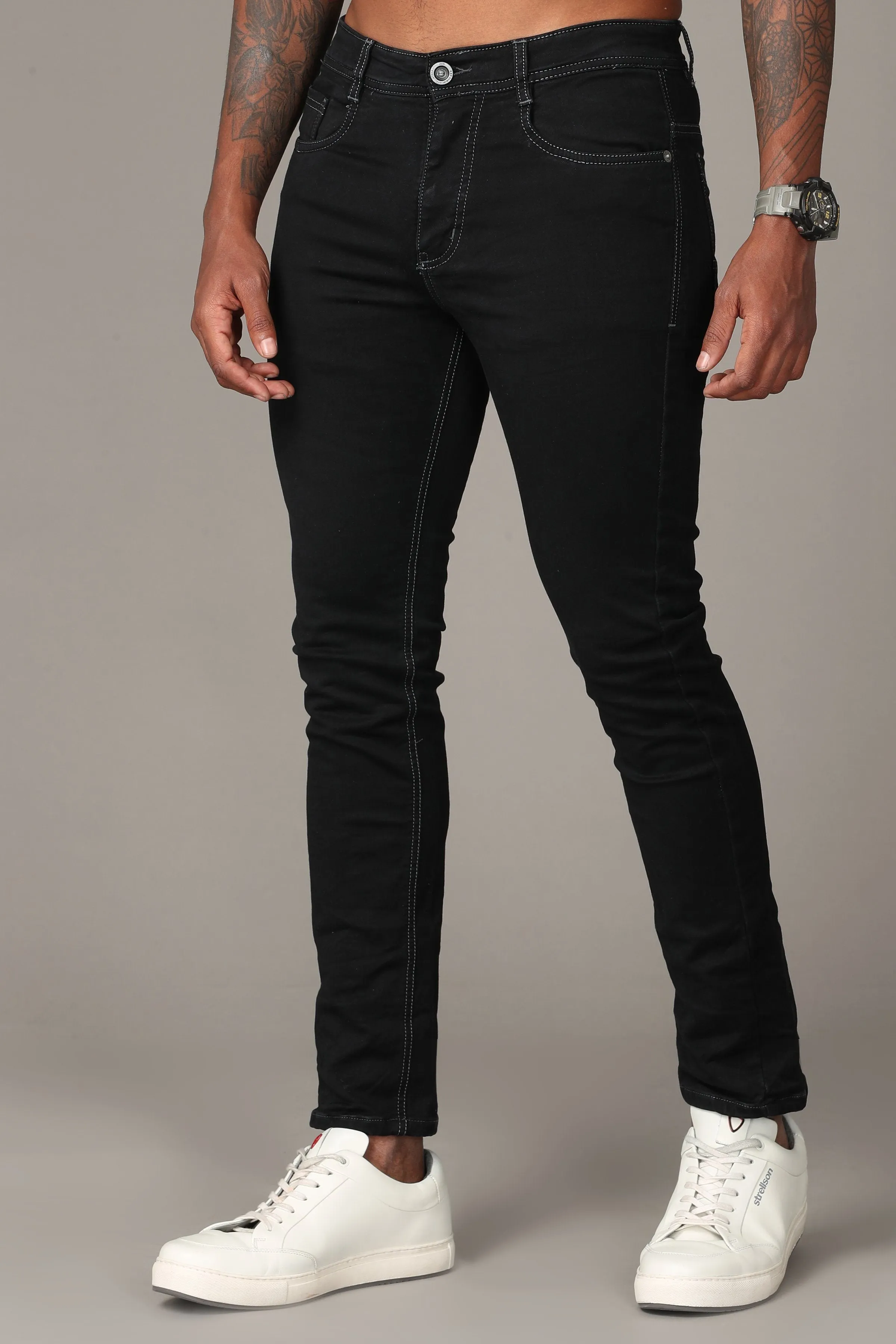 Black Denim Jeans