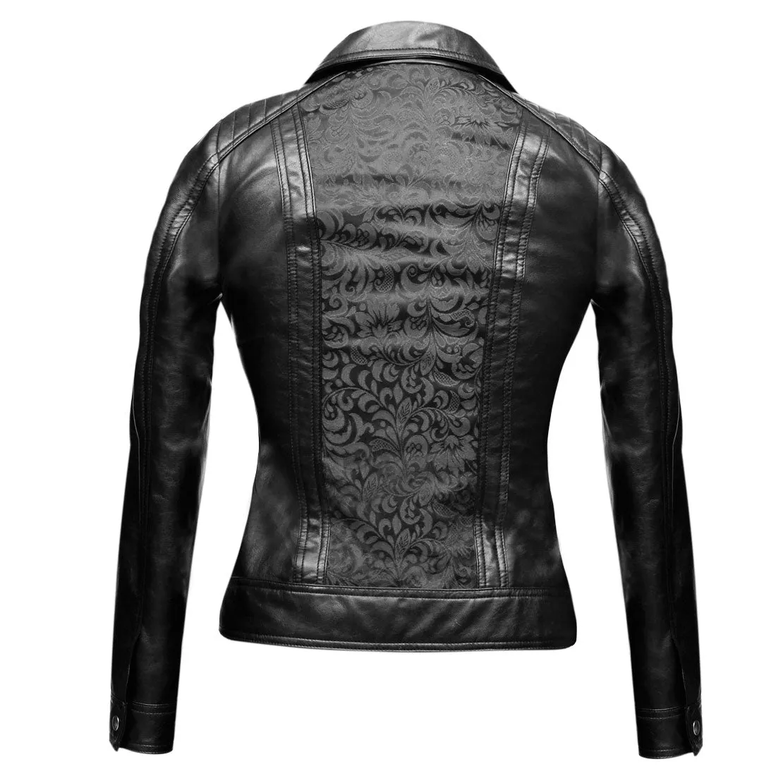 Caridad Black PU Jacket