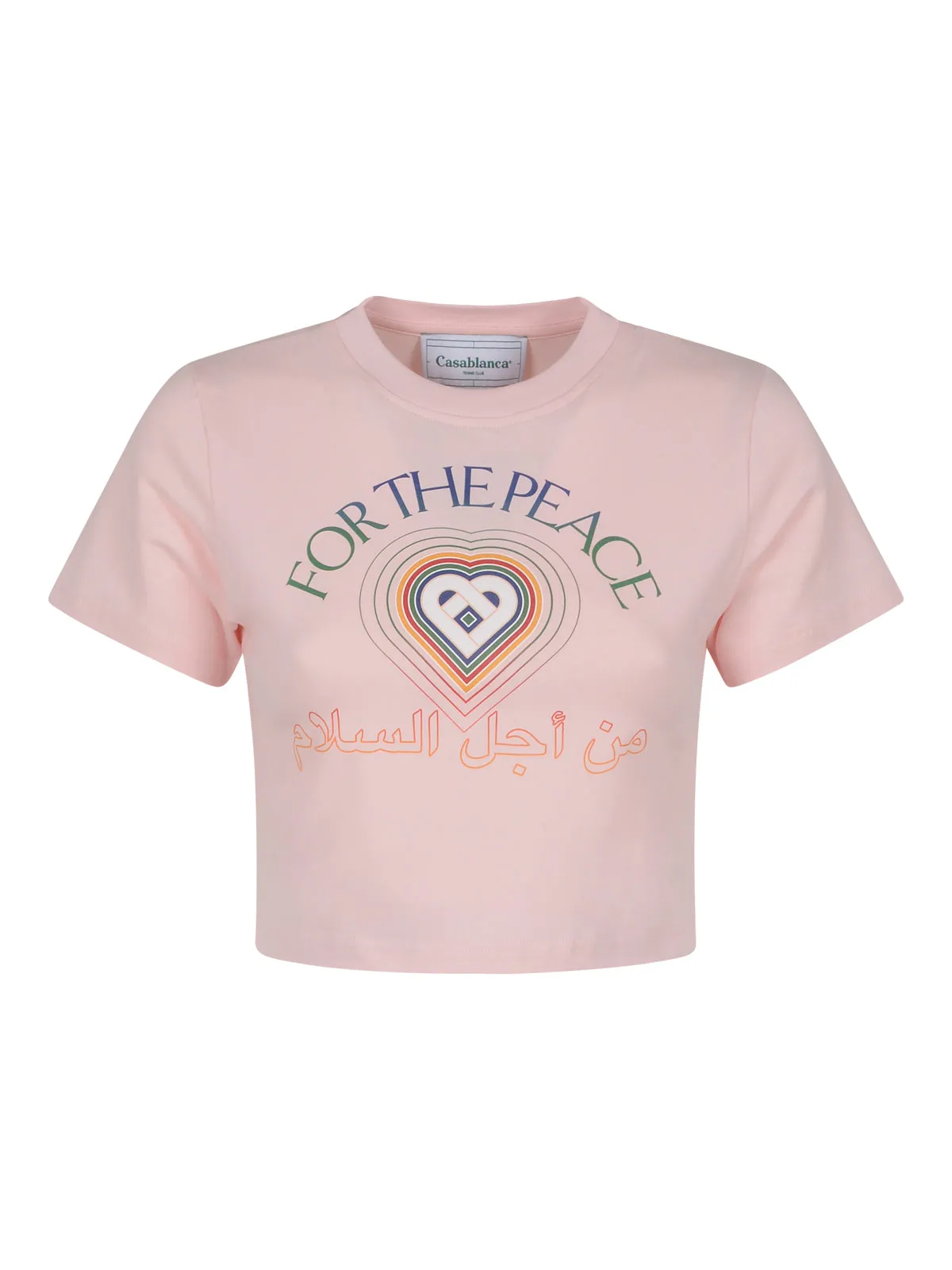 Casablanca For The Peace Gradient Printed Baby T-Shirt