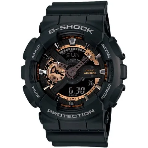 CASIO G-Shock 200M Water Resistant Shock Resistant #GA-110RG-1AER