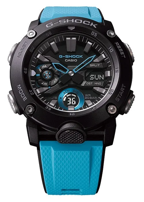 CASIO G-Shock 200M Water Resistant Shock Resistant #GA-2000-1A2DR