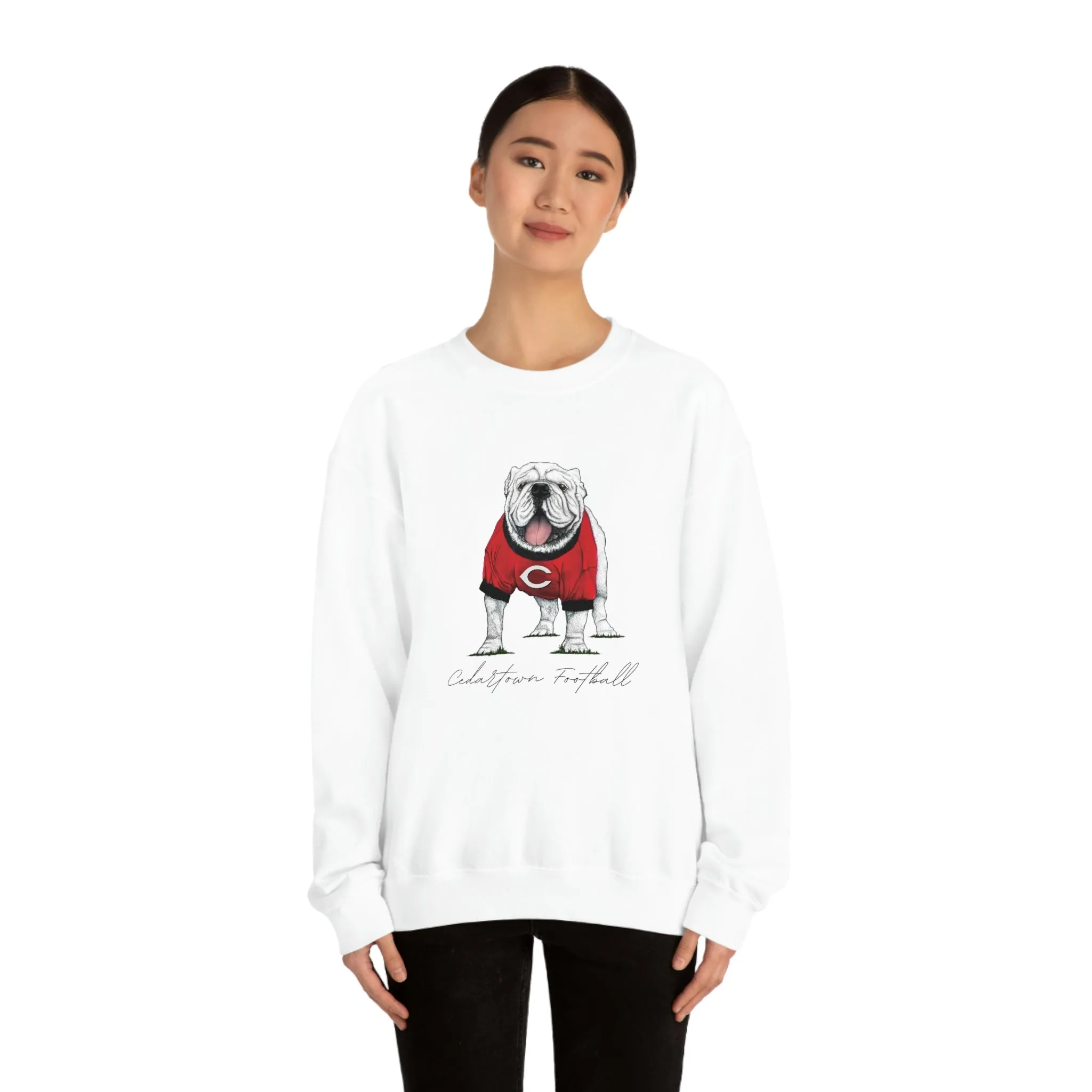 Cedartown Football Gildan 18000 Unisex Heavy Blend Crewneck Sweatshirt