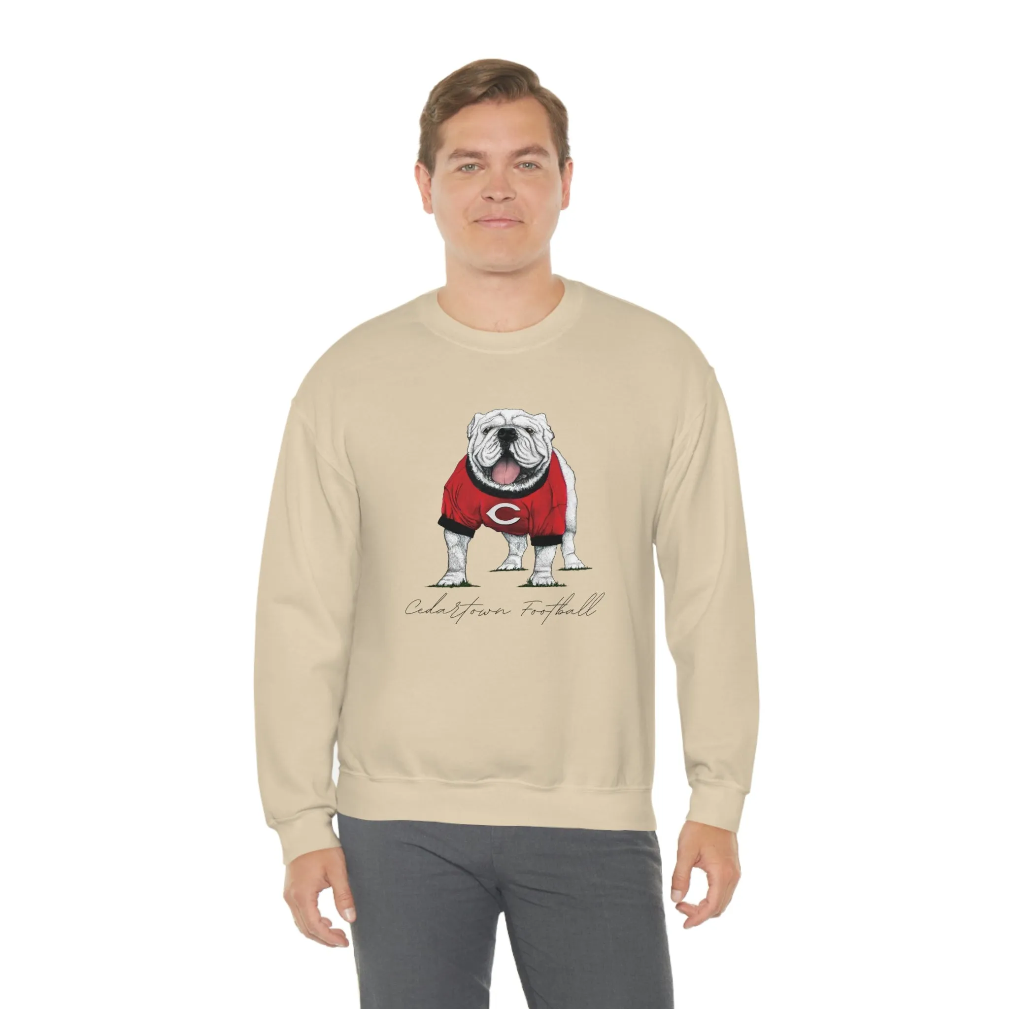 Cedartown Football Gildan 18000 Unisex Heavy Blend Crewneck Sweatshirt