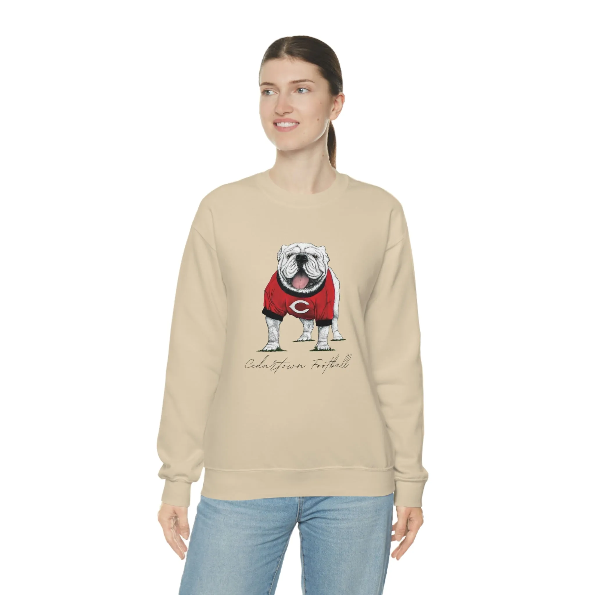 Cedartown Football Gildan 18000 Unisex Heavy Blend Crewneck Sweatshirt