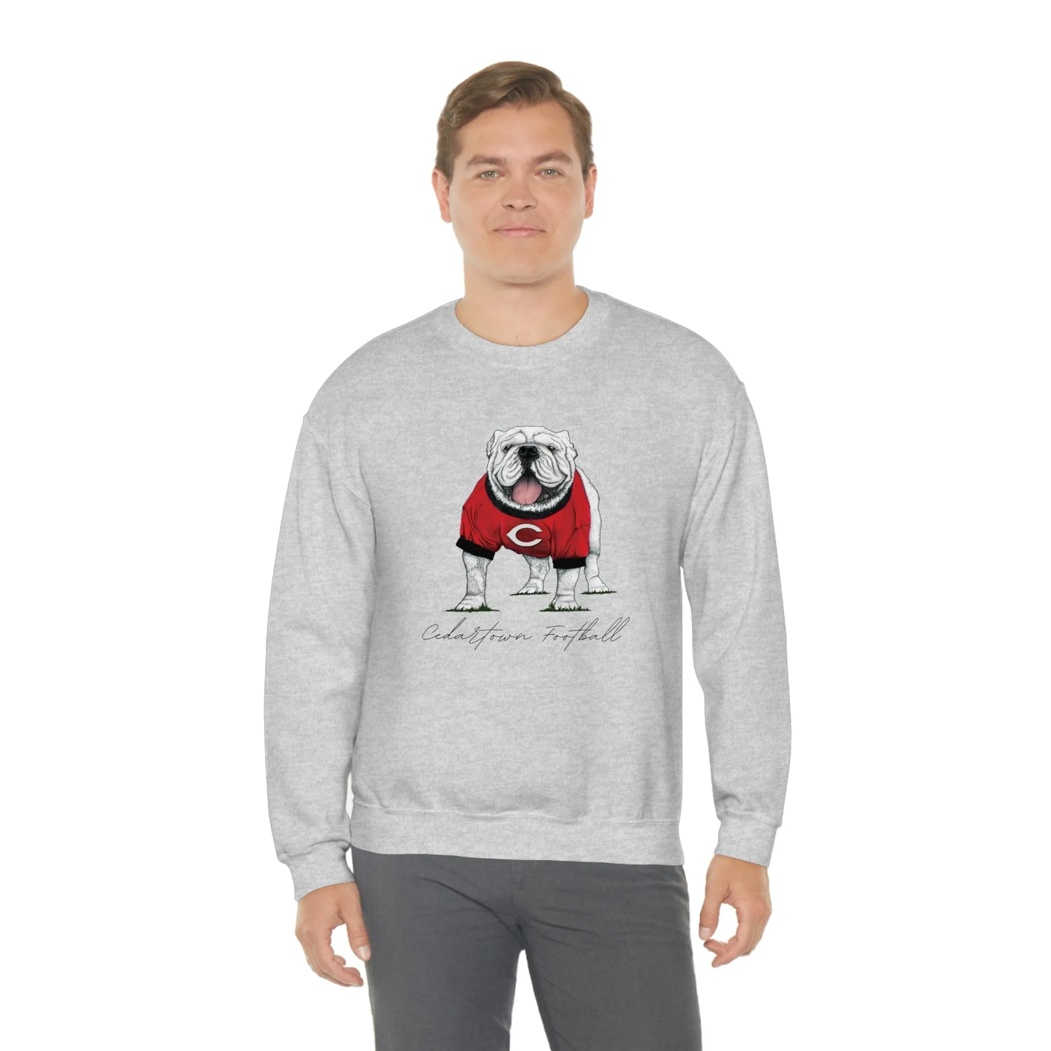 Cedartown Football Gildan 18000 Unisex Heavy Blend Crewneck Sweatshirt