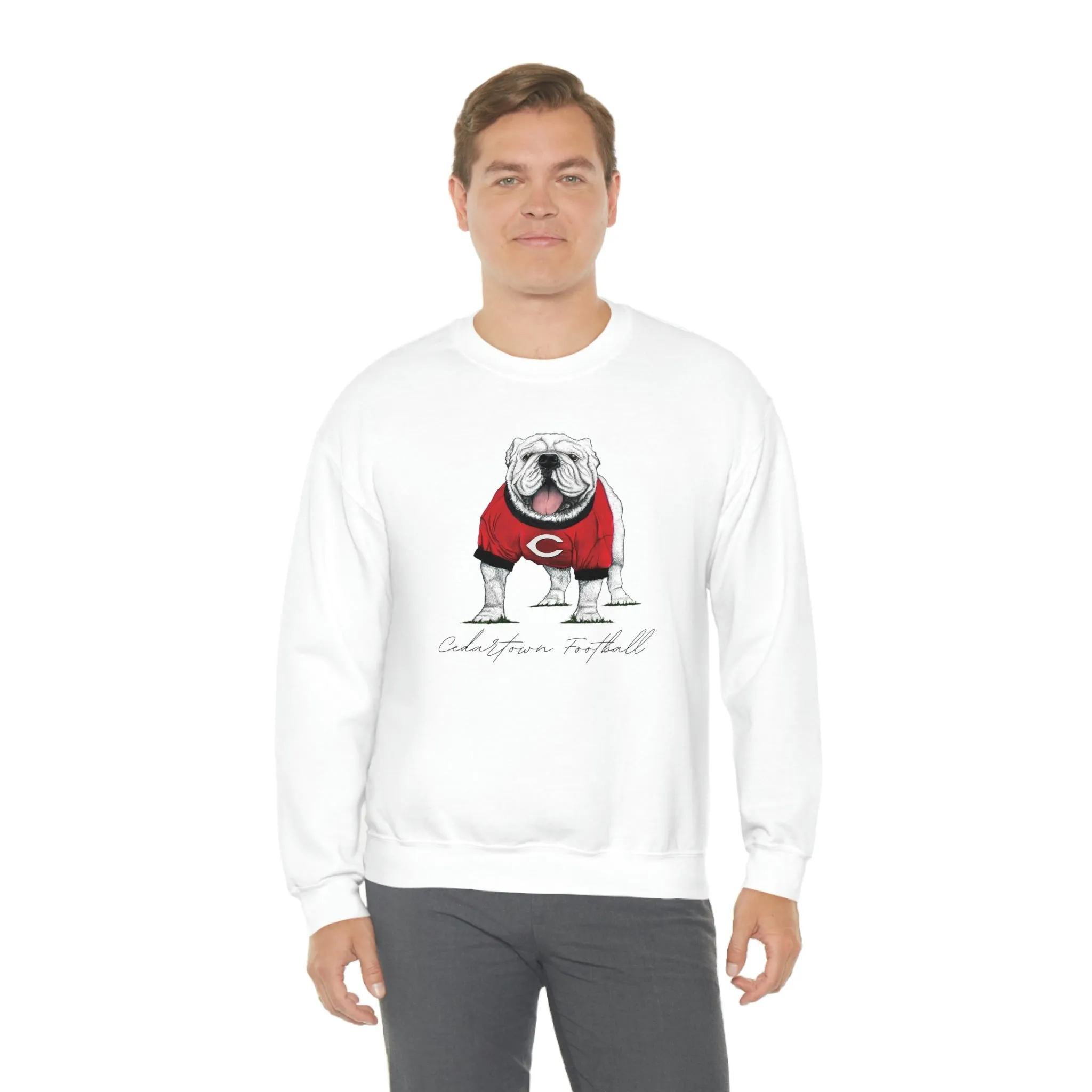 Cedartown Football Gildan 18000 Unisex Heavy Blend Crewneck Sweatshirt