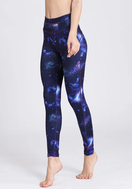 Cosmos Elastic Yoga Pants