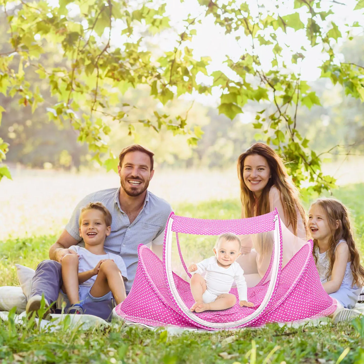 Foldable Baby Travel Bed