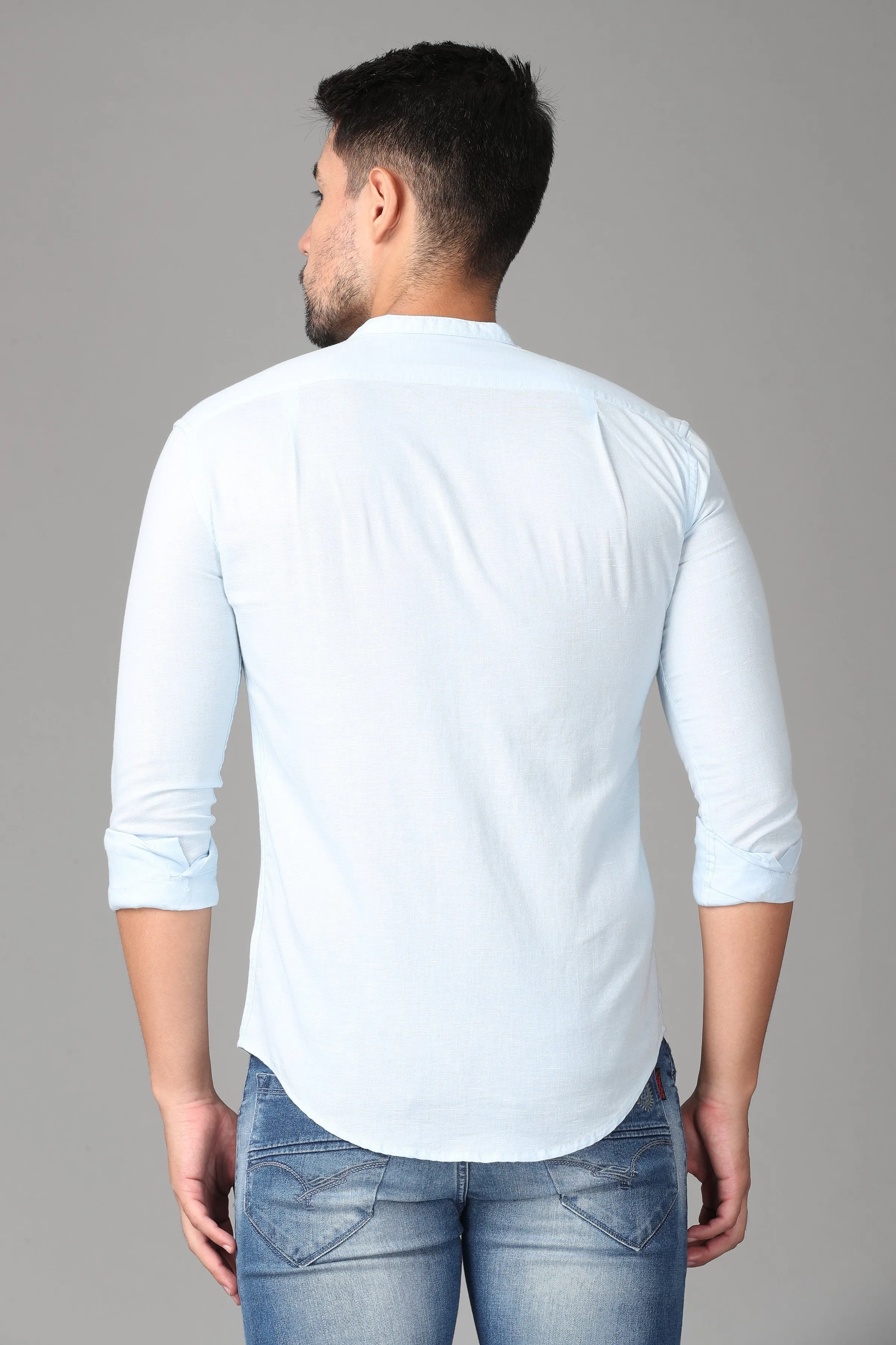 Light Blue Plain Shirt