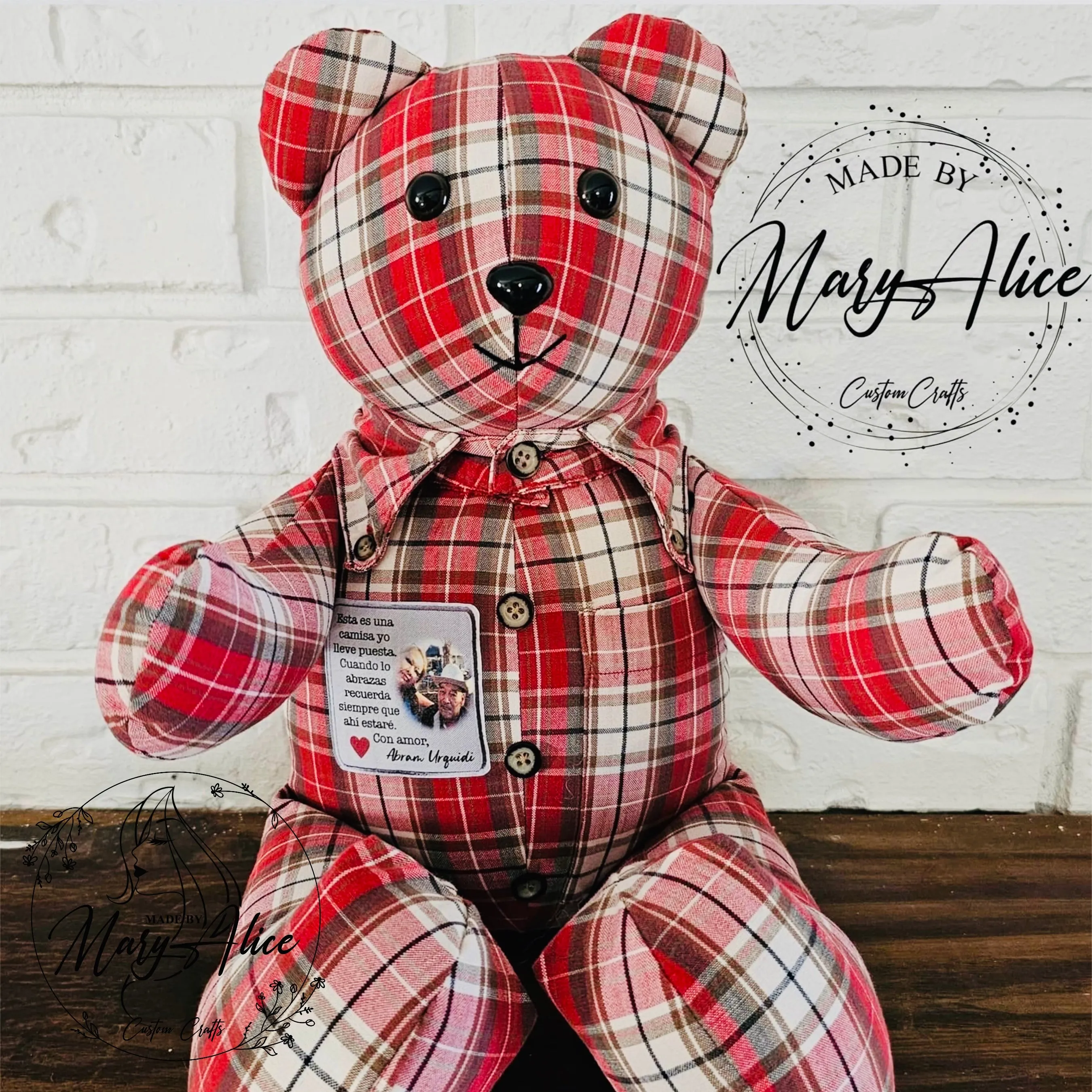 Memory Keepsake Bear and Pillow