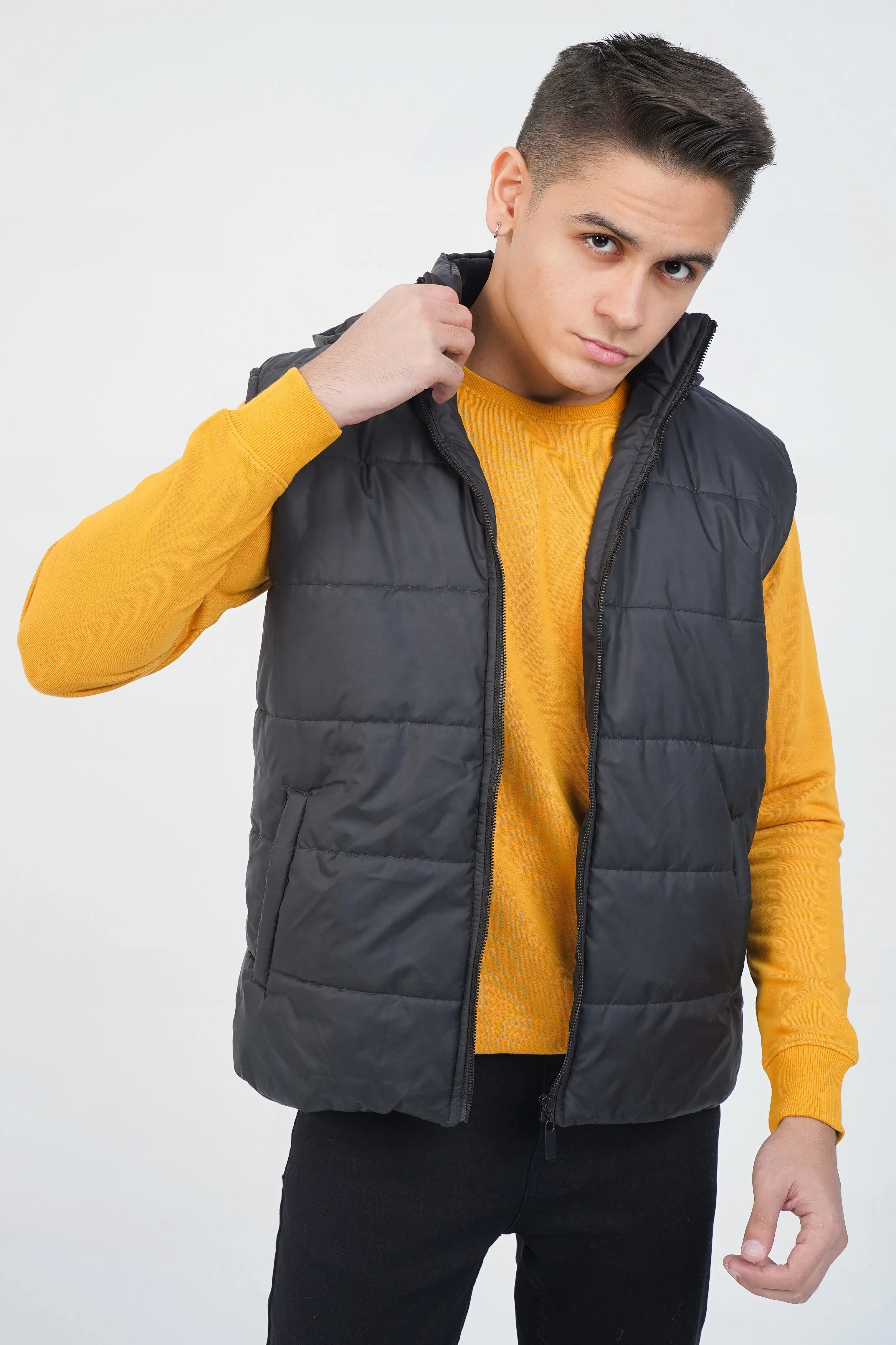 Mens "AGATHON" Puffer Winter Jacket Outerwear