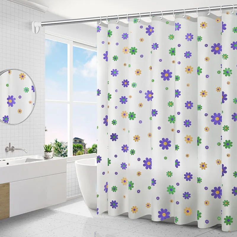 Mildew and Water Resistant Shower Curtain, HG0076