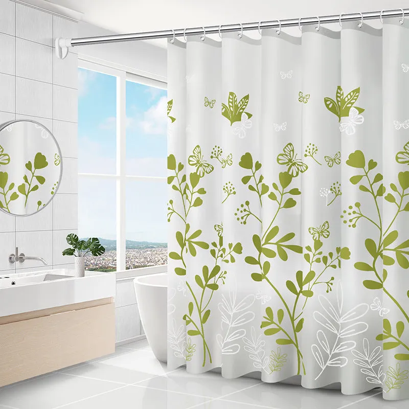 Mildew and Water Resistant Shower Curtain, HG0076