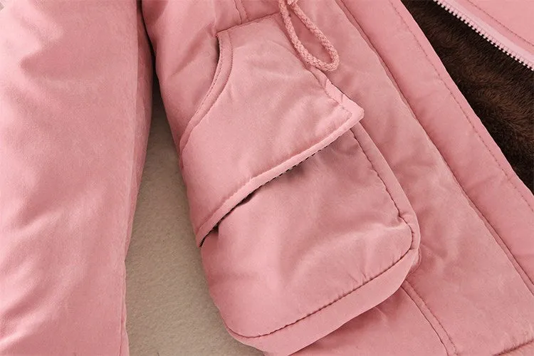 New Autumn Winter Women Cotton Jacket Padded Casual Slim Coat