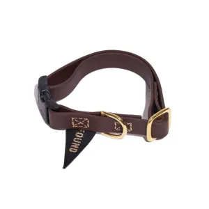 New! Water Resistant Cat & Dog Collar, Brown