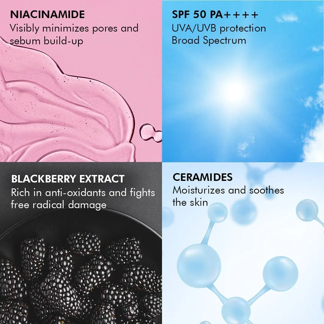 Niacinamide Sunscreen | SPF 50 PA      & Water Resistant