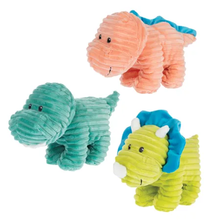 RUMPLES DINO PLUSH RATTLE