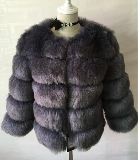 S-3XL Mink Coats Women 2017 Winter New Fashion Pink FAUX Fur Coat Elegant Thick Warm Outerwear Fake Fur Jacket Chaquetas Mujer