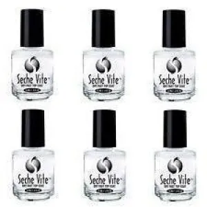 Seche Vite Dry Fast Top Coat 6 ct