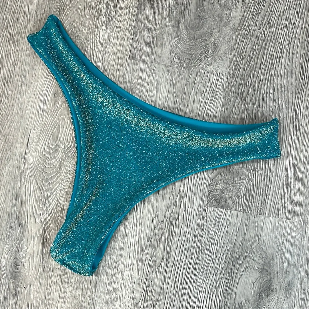 Shimmer Ocean Scoop Bottoms