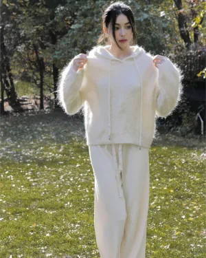 Short Alpaca Hoodie