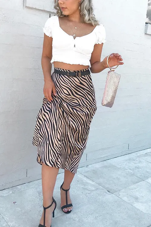 Stripe Maxi Skirts