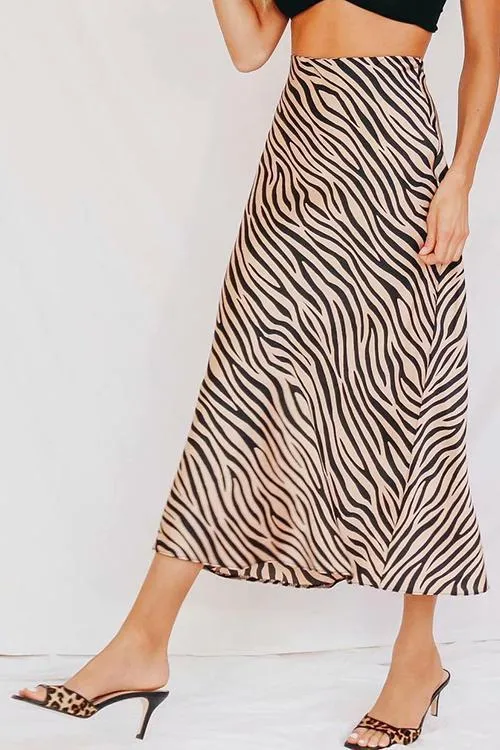 Stripe Maxi Skirts