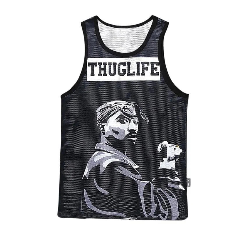 Thuglife Tupac Harajuku Summer Tank Top