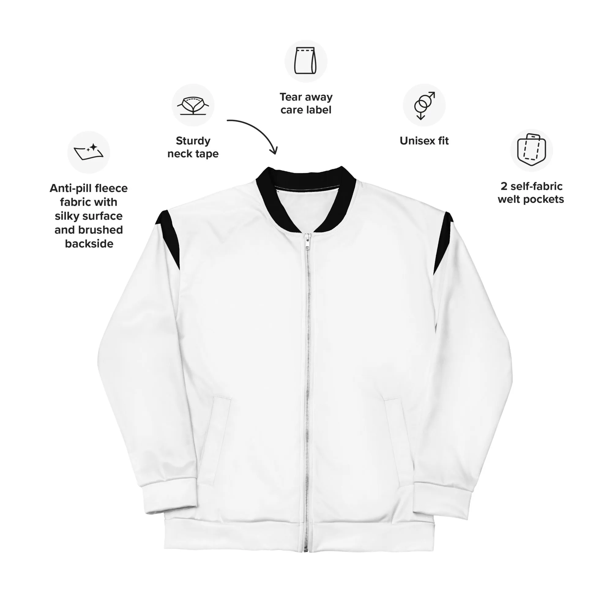 Unisex Bomber Jacket